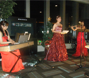 2009.10.4　ロビーコンサート（2回公演）（ミント神戸OSシネマズミント主催）