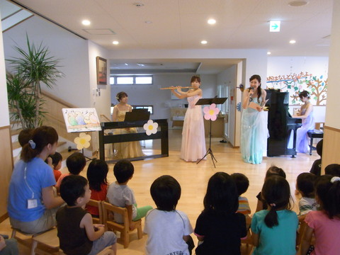 2011.8.12　子どものためのコンサート（かえで保育園主催）