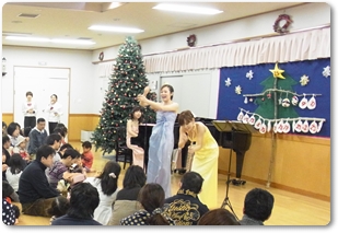 子どものためのクリスマスコンサート（かるがも園主催）