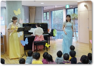 子どものためのコンサート（ニコニコ桜保育園主催）