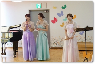 子どものためのコンサート（つぼみ保育園父母の会主催）