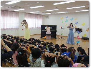 子どものためのコンサート（西宮YMCA保育園主催）