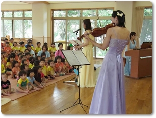 子どものためのコンサート（あけぼのぽんぽこ保育園保護者会主催）