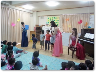 子どものためのコンサート（なかよし保育園主催）