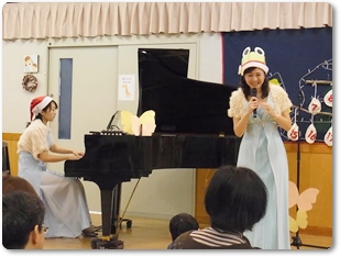 子どものためのクリスマスコンサート（かるがも園主催）