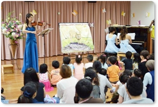 子どものためのコンサート（段上保育所保護者会主催））