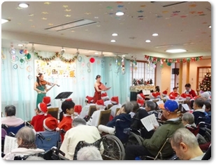 クリスマス会（サンライフ魚崎主催）