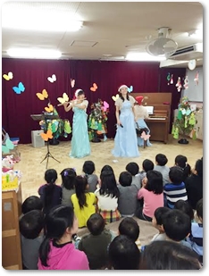 子どものためのクリスマスコンサート（旗塚保育所主催）