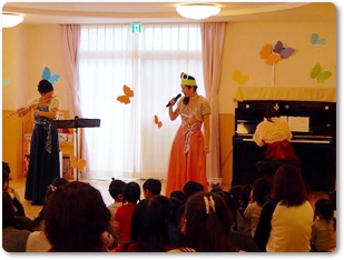 子どものためのコンサート（西北セリジェ保育園）