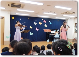 子どもためのクリスマスコンサート（西宮YMCA保育園 主催）