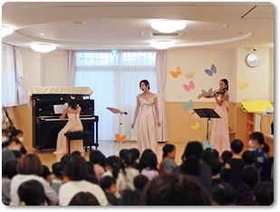 子どものためのクリスマスコンサート（西北セリジェ保育園 主催）