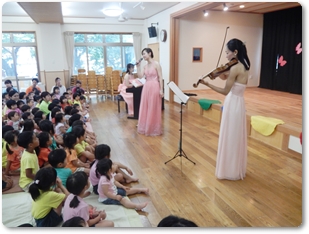 子どものためのコンサート（あけぼのぽんぽこ保育園保護者会主催）