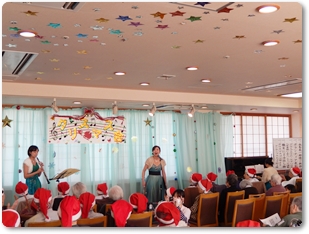 クリスマスコンサート（サンライフ魚崎主催）