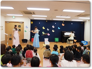 子どものためのクリスマスコンサート（西宮YMCA保育園主催）