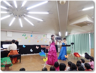 子どものためのコンサート（三田保育所主催）