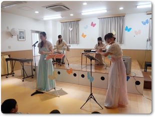 子どものためのコンサート（井吹北つぐみ保育園主催）