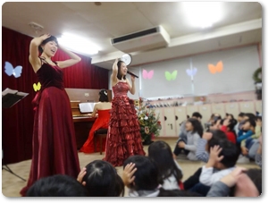 子どものためのクリスマスコンサート（はたつかこども園 主催）