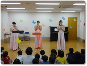 子どものためのクリスマスコンサート（西宮YMCA保育園 主催）