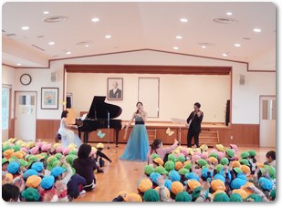 子どものためのコンサート （キッズキャンパス、ありの藤原幼稚園 主催）