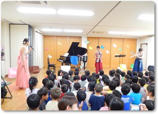 子どものためのコンサート（一麦保育園主催）