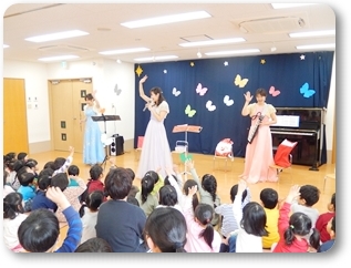 子どものためのクリスマスコンサート(西宮YMCA保育園主催)