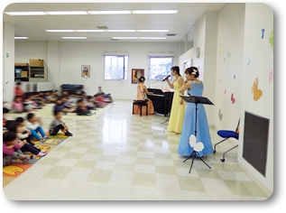 子どものためのコンサート(東山ぽぽ保育園主催)