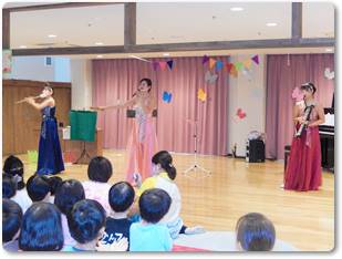子どものためのコンサート(ニコニコ桜今津灯保育園主催)