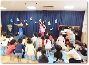 子どものためのコンサート （西宮つとがわYMCA保育園主催）