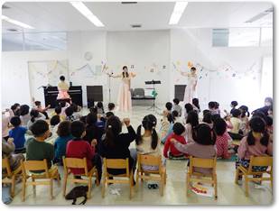 子どものためのコンサート（東山ぽぽこども園主催）