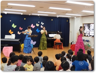 子どものためのクリスマスコンサート（西宮YMCA保育園 主催）