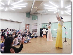 子どものためのコンサート（三田保育所）