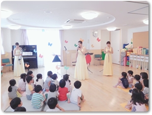 子どものためのコンサート（西北セリジェ保育園）