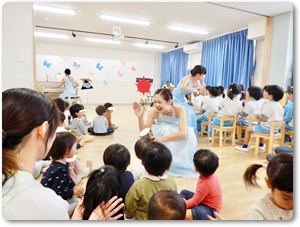 子どものためのコンサート（りんりん保育園）