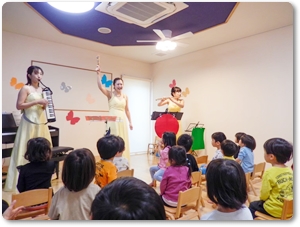 子どものためのコンサート（西宮さんしょ保育園）