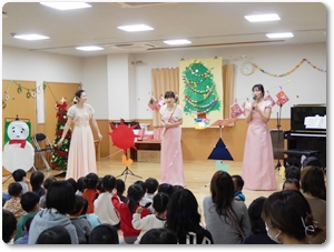 子どものためのクリスマスコンサート（浜甲子園2丁目保育園）