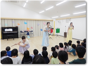子どものためのコンサート（三田保育所）
