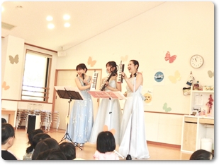 子どものためのコンサート（ありの藤原幼稚園）