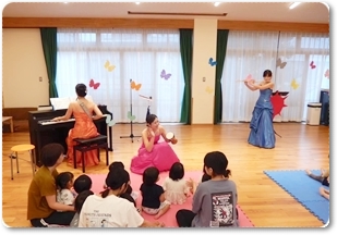 子どものためのコンサート（安井ゆりの花保育園）