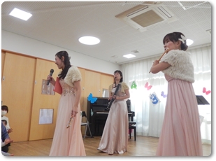 子どものためのコンサート（ゆめっこわかば保育園）